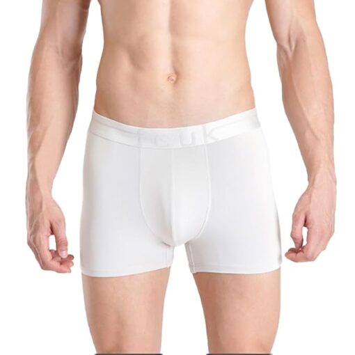 FCUK Polyamide-Elastane FLO Mersey,Men’s Solid Trunks Pack of 2 Regular Fit - Image 5