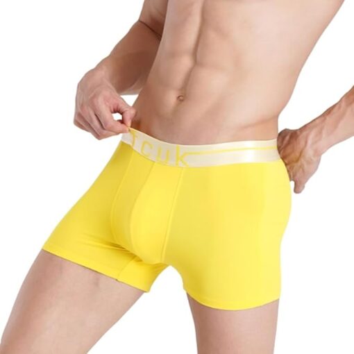 FCUK Polyamide-Elastane FLO Mersey,Men's Solid Trunks Pack of 2 Regular Fit - Image 4