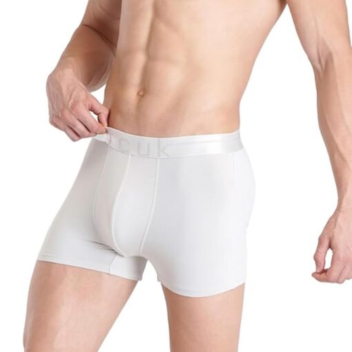 FCUK Polyamide-Elastane FLO Mersey,Men’s Solid Trunks Pack of 2 Regular Fit - Image 3