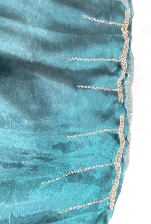 Jimmy Choo Hand work and Party Wear Saree - Image 4