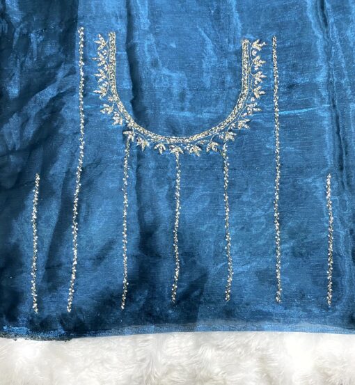 Jimmy Choo Hand work and Party Wear Saree - Image 7