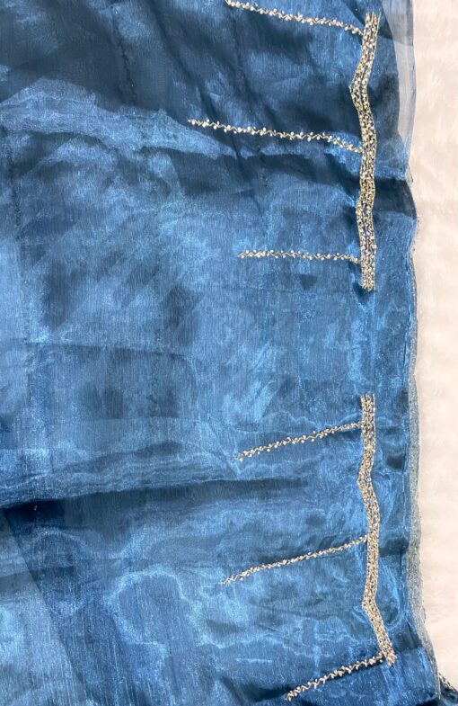 Jimmy Choo Hand work and Party Wear Saree - Image 8
