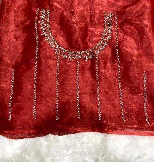 Jimmy Choo Hand work and Party Wear Saree - Image 14