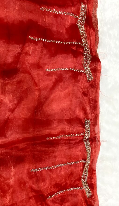 Jimmy Choo Hand work and Party Wear Saree - Image 15
