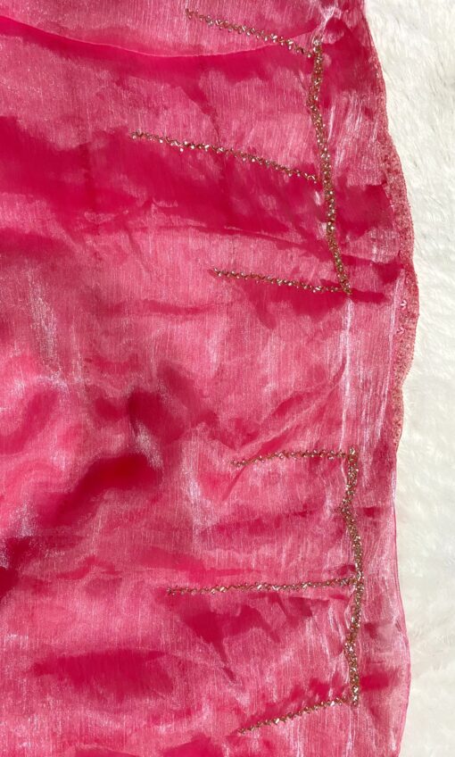 Jimmy Choo Hand work and Party Wear Saree - Image 23