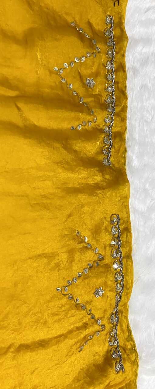 Fendi Designer Hand work and Party Wear Saree - Image 29