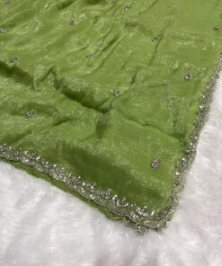 Crush Designer Hand work and Party Wear Saree