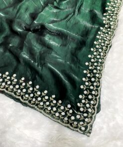 Tarahood Designer Hand Work and Party Wear Fendi Saree