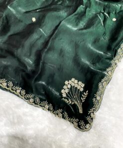 Tarahood Designer Hand Work and Pary Wear Fendi Saree