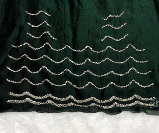 Fendi Designer Hand work and Party Wear Saree - Image 4