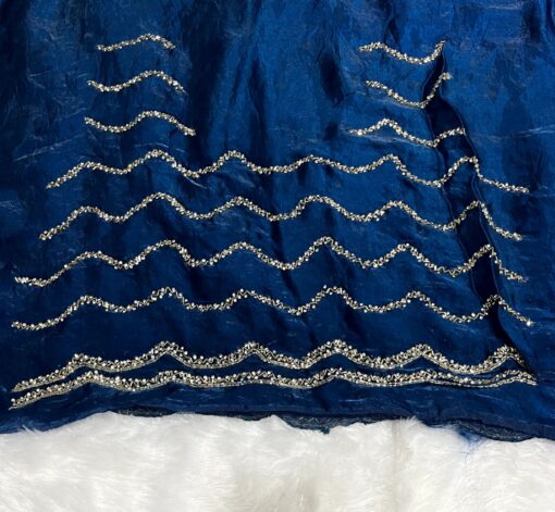 Fendi Designer Hand work and Party Wear Saree - Image 11