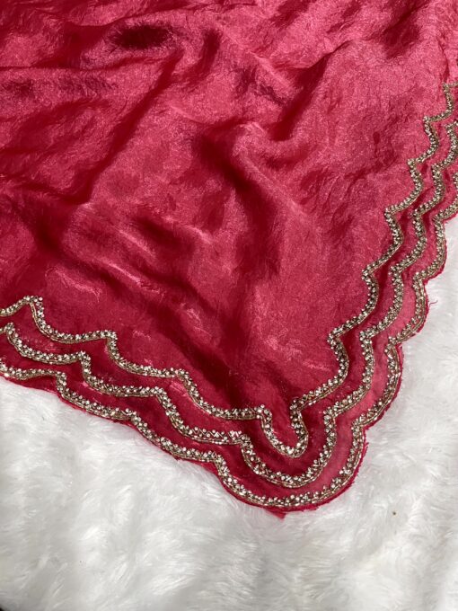Fendi Designer Hand work and Party Wear Saree - Image 18