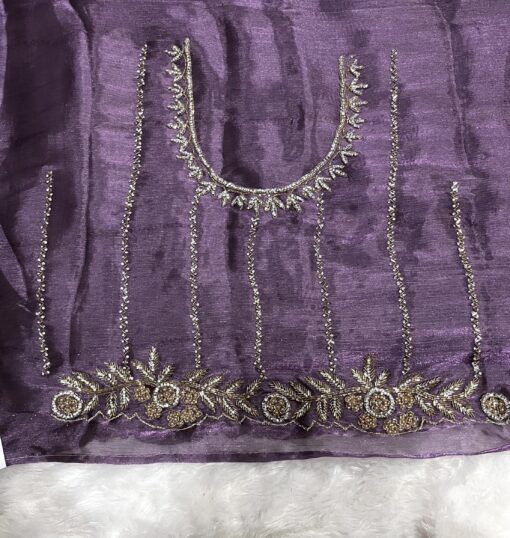 Jimmy Choo Hand work and Party Wear Saree - Image 12