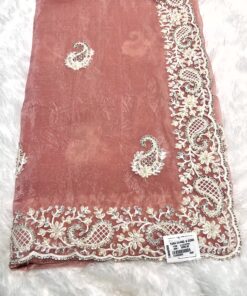 Tarahood Designer Onyx Crush Handwork and Party Wear saree