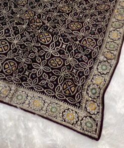 Jimmy Choo Bhandhej Handwork and Party Wear Saree