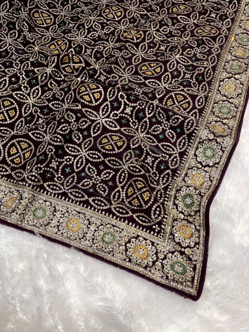 Jimmy Choo Bhandhej Handwork and Party Wear Saree
