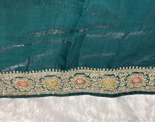 Jimmy Choo Bhandhej Handwork and Party Wear Saree - Image 17