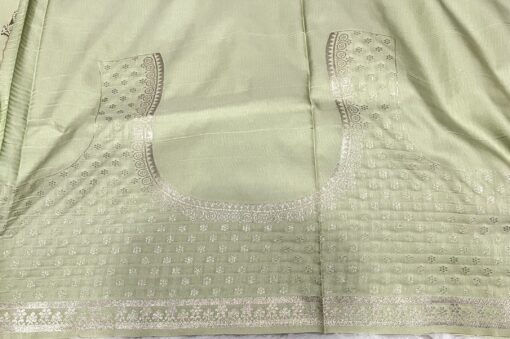 Tarahood Silk Saree with Beautiful Light Matching - Image 13