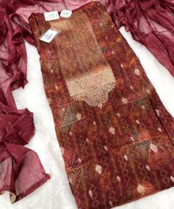 Tarahood Printed and Party Wear Cotton Suit