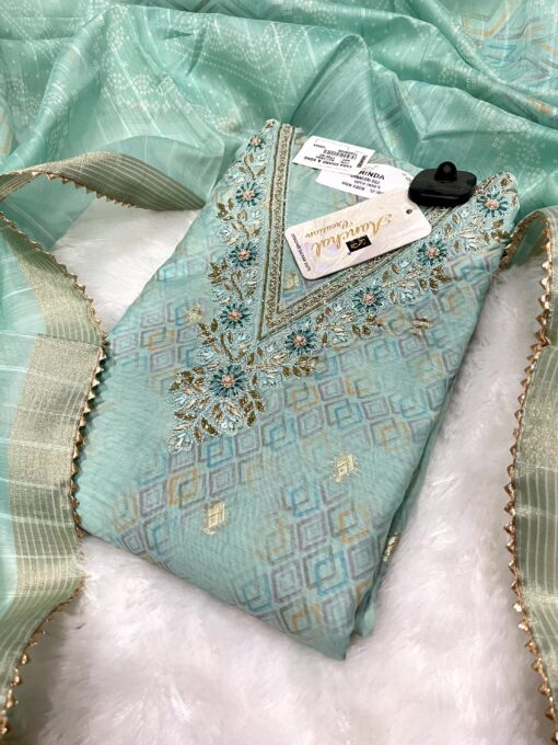 Tarahood Designer and Handwork Party and Casual Wear Printed Suit - Image 3