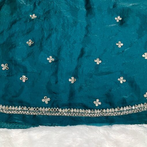 Tarahood designer hand work and party wear fendi saree - Image 16