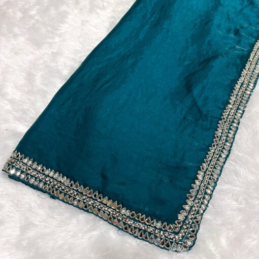 Tarahood designer hand work and party wear fendi saree - Image 15