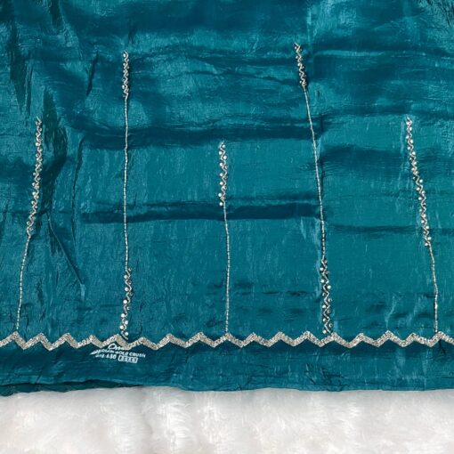 Tarahood Designer Hand Work and Party Wear Fendi Saree - Image 40