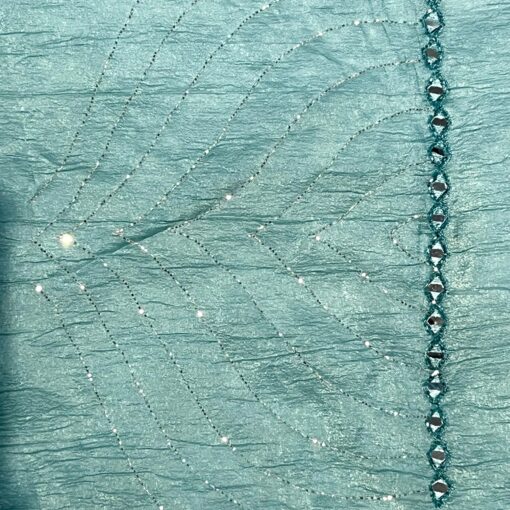 Onyx Crush Designer Hand work and Party Wear Saree - Image 7
