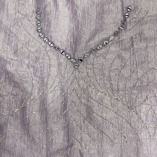 Onyx Crush Designer Hand work and Party Wear Saree - Image 4