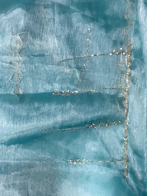Jimmy Choo Designer Hand work and Party wear Saree - Image 6