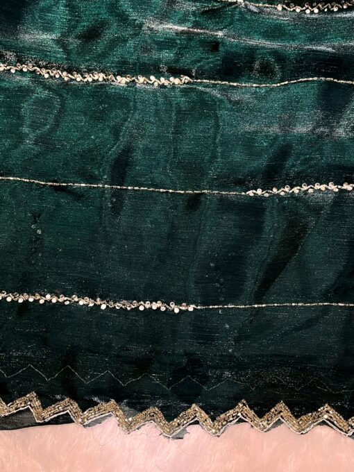 Jimmy Choo Designer Hand work and Party wear Saree - Image 8