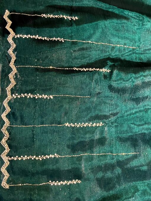 Jimmy Choo Designer Hand work and Party wear Saree - Image 10
