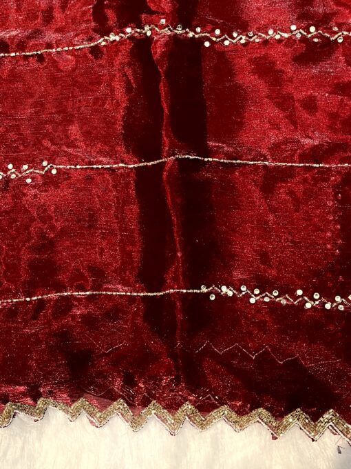 Jimmy Choo Designer Hand work and Party wear Saree - Image 13
