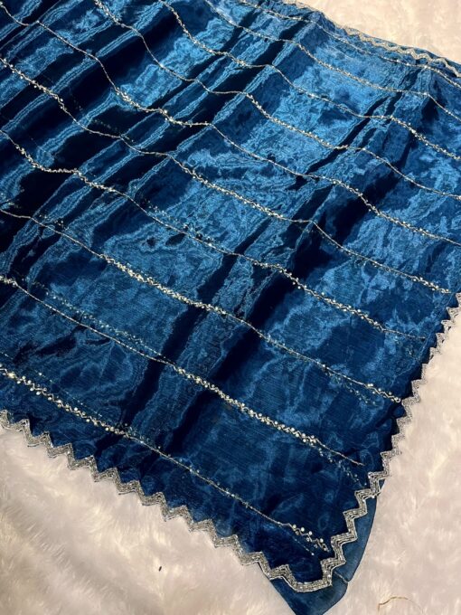 Jimmy Choo Designer Hand work and Party wear Saree - Image 17