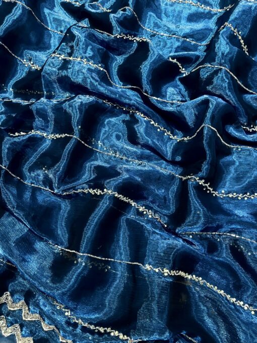 Jimmy Choo Designer Hand work and Party wear Saree - Image 19