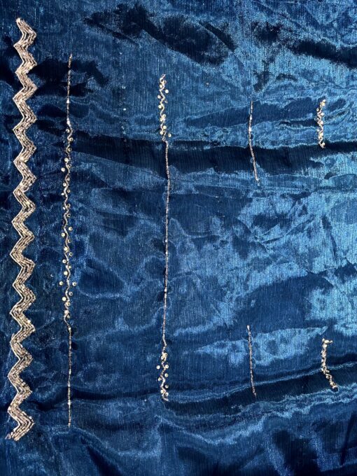 Jimmy Choo Designer Hand work and Party wear Saree - Image 20
