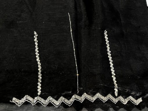 Jimmy Choo Designer Hand work and Party wear Saree - Image 26