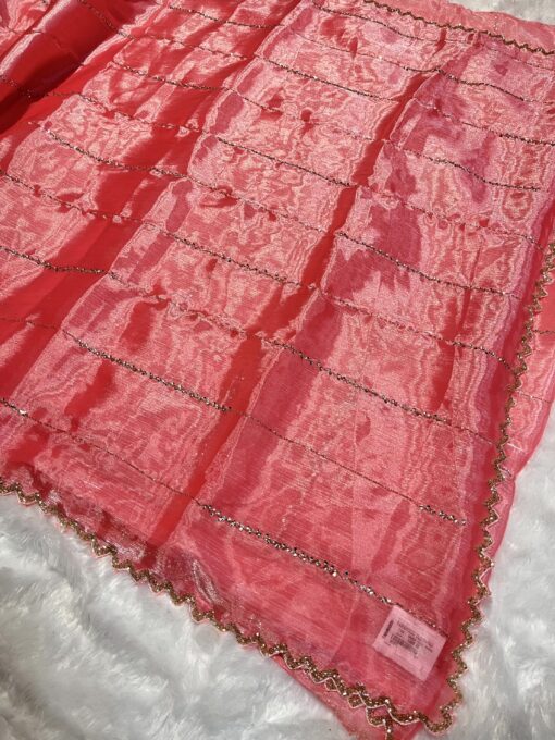 Jimmy Choo Designer Hand work and Party wear Saree - Image 27