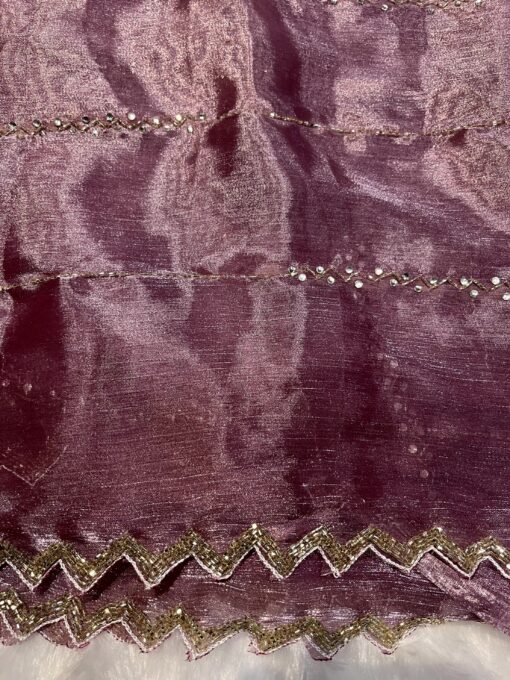 Jimmy Choo Designer Hand work and Party wear Saree - Image 33
