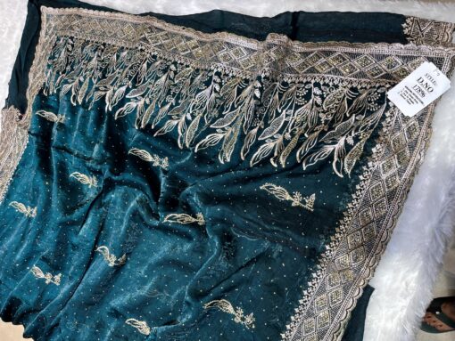 Jimmy Choo Designer Hand Work and Party Wear saree - Image 10