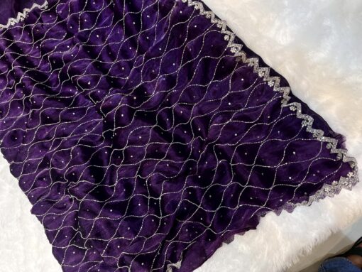 Jimmy Choo Designer Handwork and Party Wear Saree - Image 14