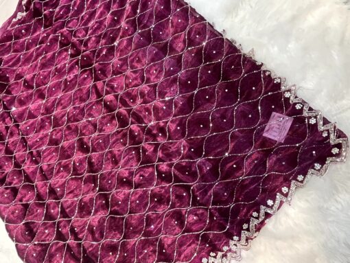 Jimmy Choo Designer Handwork and Party Wear Saree - Image 17