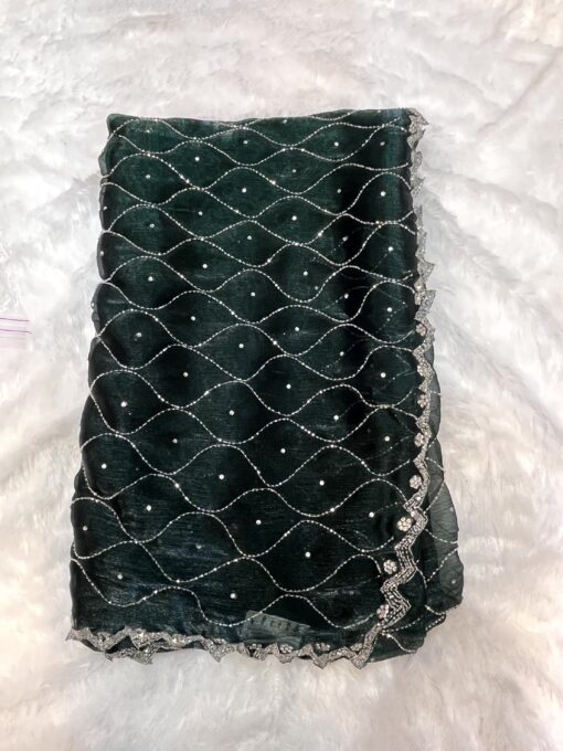Jimmy Choo Designer Handwork and Party Wear Saree - Image 23