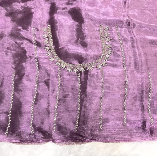 Jimmy Choo Hand work and Party Wear Saree - Image 32