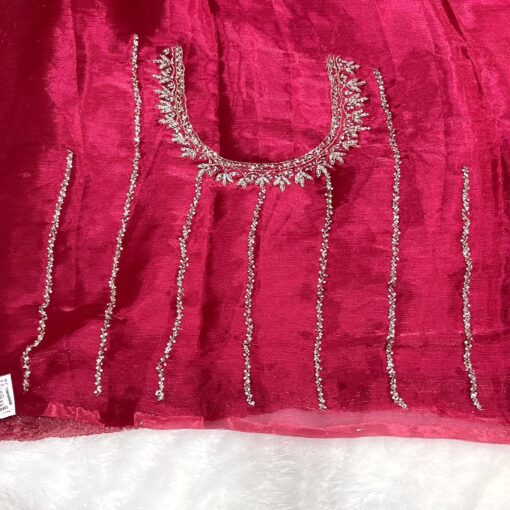 Jimmy Choo Hand work and Party Wear Saree - Image 34