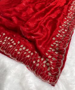 Tarahood Designer Hand Work and Party Wear Fendi Saree