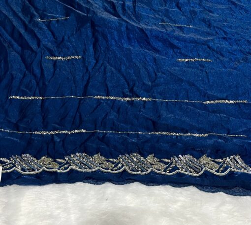 Tarahood Designer Handwork and Party Wear Fendi Saree - Image 24