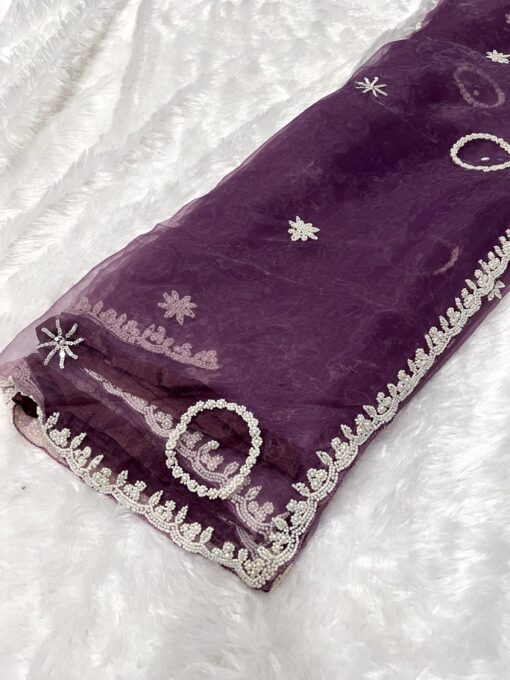 Tarahood Designer Mausam Handwork Saree - Image 2