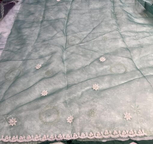 Tarahood Designer Mausam Handwork Saree - Image 8