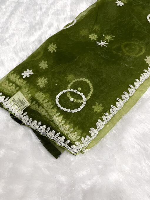 Tarahood Designer Mausam Handwork Saree - Image 10
